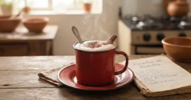 O Famoso Leite com Achocolatado na Caneca de Esmalte: Sabor de Infância e 4 Variações